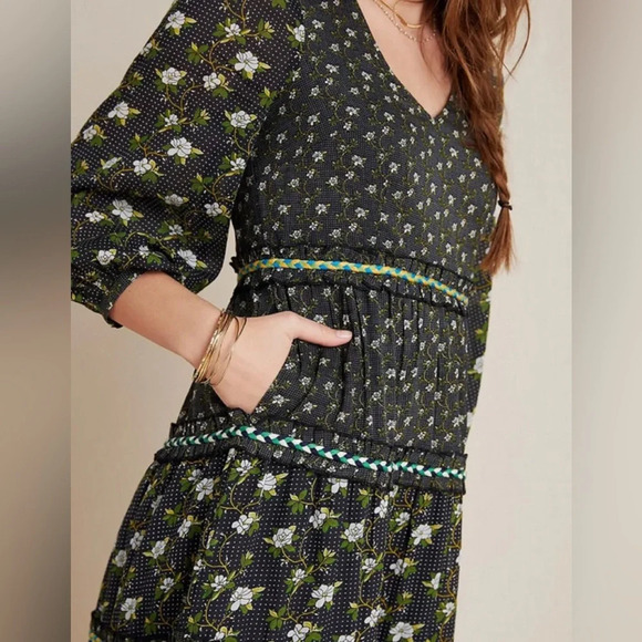 Anthropologie Karoline Tiered Maxi Dress - Picture 7 of 8